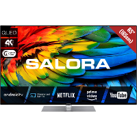 Salora 65QLED440A 3x HDMI, Smart TV, WLAN, RJ 45, CI+, Sound