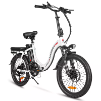 SAMEBIKE CY20 Elektrische Fiets 36V 12AH Batterijen 350W Motor Aanbevolen Topsnelheid 25KM/H 20 Inch 40KM Maximale Actie