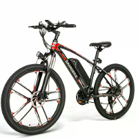 SAMEBIKE MY SM26 350W 48V 8Ah 26 inch elektrische fiets met een bereik van 80 km en een maximale belasting van 150 kg.