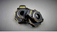 Samix SAM trx4 4013 Tuning onderdeel TRX 4 brass portal knuckle cover SAMtrx4 4013