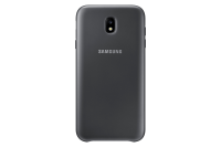 Samsung Dual Layer Cover GSM backcover Geschikt voor model (GSMs): Samsung Galaxy J7 (2017) Zwart