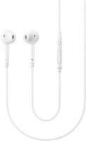 Samsung EO EG920BW In Ear oordopjes Kabel Wit Volumeregeling, Headset Mobiele telefoon