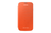 Samsung Flip Cover Gsm Flip Cover Geschikt Voor Model (gsms): Samsung Galaxy S4 Oranje