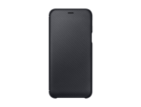 Samsung Wallet Booklet Geschikt voor model (GSMs): Samsung Galaxy A6 (2018) Zwart