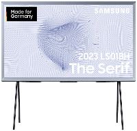 Samsung GQ55LS01BHUXZG QLED TV 139.7 Cm 55 inch Energielabel G (A   G) DVB C, DVB S2, DVB T2 HD, CI+*, QLED, Smart TV, UHD, WiFi Lichtblauw