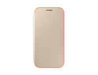 Samsung Neon Flip Cover Ef Fa320 Gsm Flip Cover Geschikt Voor Model (gsm's): Samsung Galaxy A3 (2017) Goud
