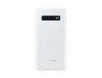 Samsung LED GSM backcover Geschikt voor model (GSMs): Galaxy S10 Wit