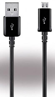 Mobiele telefoon Kabel [1x USB stekker   1x Micro USB stekker] 1.00 M Samsung ECBDU4ABE