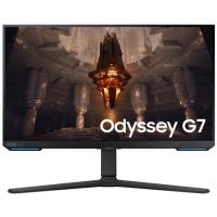 SAMSUNG Odyssey G7 G70B 2x HDMI, 1x DisplayPort, 2x USB A 3.2 (5 Gbit/s), 1x RJ 45, 144 Hz