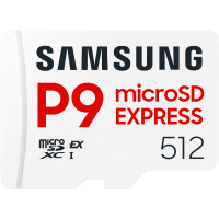 Samsung P9 Express 512 GB microSDXC Express geheugenkaart