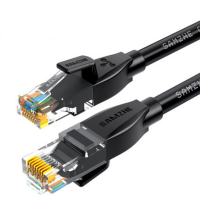 SAMZHE TZB 6015 0,5 m / 2 m / 10 m netwerkkabel RJ45 Cat 6 Ethernet kabel Gigabit netwerk patchkabel LAN netwerkkabelada