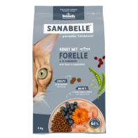 Sanabelle Adult met forel en bosbessen kattenvoer 8 kg