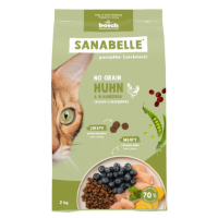 Sanabelle No Grain met kip en bosbessen graanvrij kattenvoer 8 kg