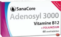 SanaCore Adenosyl 3000 Vitamine B12 + Foliumzuur Smelttabletten