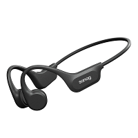Sanag B60 ProMax True Bone Conduction Oortelefoon bluetooth 5.3 HiFi 3D Stereo 64GB Geheugen IPX8 Waterdichte Sport Nekb