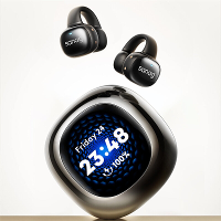 Sanag S5 PRO Open Oor Clip oortelefoons Bluetooth Koptelefoon LED Kleurrijk Touchscreen 32GB MP3 speler Directin Tone Co