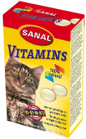Sanal Vitamins Kattensnoep 100 tabletten