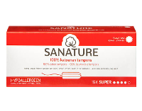 Sanature 100% Katoen Tampons Super