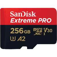 SanDisk Extreme PRO 256 GB microSDXC geheugenkaart