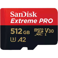 SanDisk Extreme PRO 512 GB microSDXC geheugenkaart