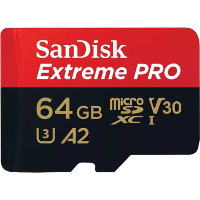 SanDisk Extreme PRO 64 GB microSDXC geheugenkaart