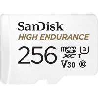 SanDisk High Endurance microSDXC 256GB geheugenkaart