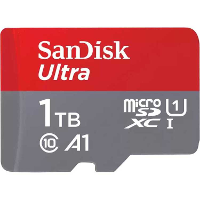 SanDisk Ultra 1 TB microSDXC geheugenkaart