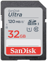 SanDisk Ultra® 32GB SDHC kaart 32 GB Class 10, UHS I