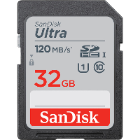 SanDisk Ultra SDHC UHS I kaart 32 GB geheugenkaart