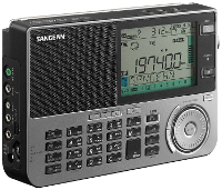 Sangean ATS 909X2 Wereldontvanger VHF (FM), Lange golf, Middengolf Wekfunctie Zwart