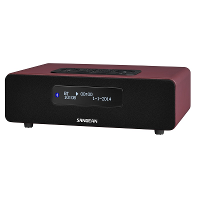 Sangean Ddr 36 Persoonlijk Digitaal Rood Radio
