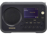 Sangean DPR 76 DAB+ Transistorradio FM Herlaadbaar Zwart