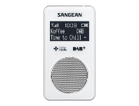 Sangean DDR 60 Radio DAB+, DAB, VHF (FM) AUX, Bluetooth, NFC Incl. Afstandsbediening, Wekfunctie Zwart