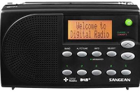 Sangean DPR 65 DAB+ Transistorradio DAB+, FM Accu laadfunctie Zwart
