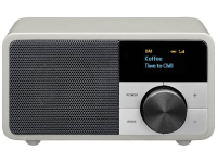Sangean Genuine Mini DDR 7 Radio DAB+, VHF (FM) AUX, Bluetooth Zilver