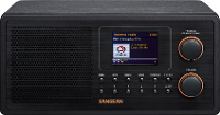 WFR 30 Internet Tafelradio AUX, DAB+, DLNA, Internetradio, FM Spotify Zwart