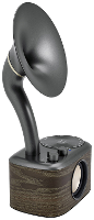 Sangean WR 45 Black Radio VHF (FM) AUX, Bluetooth Oplaadbaar Zwart
