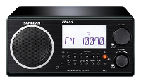 Sangean Wr 2. Houten Cabinet Radio. Zwart