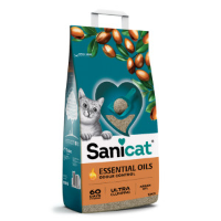 Sanicat Essential Oils Ultra Clumping Argan Oil kattenbakvulling 10 kg