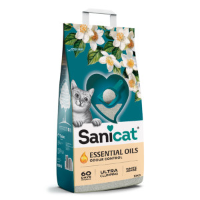 Sanicat Essential Oils Ultra Clumping White Jasmine kattenbakvulling 10 kg