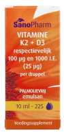 Sanopharm Vitamine K2 + D3 Druppels