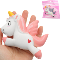 Cartoon Pegasus Squishy 11*7.5*3CM Slow Rising With Packaging Collection Gift Soft Toy