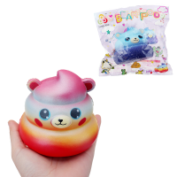 Sanqi Elan Galaxy Poo Squishy 10*10*9 CM Slow Rising With Packaging Collection Gift Soft Toy
