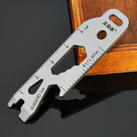 Sanrenmu GJ023D Multi Toolkit Nail Puller Wrench Opener Keychain