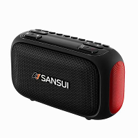 SANSUI F31 Mini bluetooth Spreker Dual 40mm Magnetische Luidsprekers Bas Versterkingseenheid RGB licht Handsfree bellen