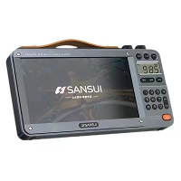 SANSUI F51 7 inch Display Retro FM Radio Draadloze Luidspreker 3 inch Interne Magnetische Luidspreker Ondersteuning U Sc