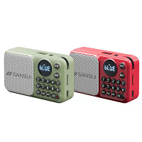 SANSUI U1 FM Radio Draagbare bluetooth Speaker Met Ingebouwde Dubbele Magnetische Luidsprekers Ondersteunt TF kaart U Di