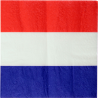 20X Nederland landen thema servetten 33 x 33 cm