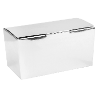Cadeaudoosje/bonbondoosje   11 x 5 cm   Bruiloft bedankje   25x stuks   zilver   125 gram