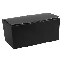 Cadeaudoosje/bonbondoosje   11 x 5 cm   Bruiloft bedankje   25x stuks   zwart   125 gram